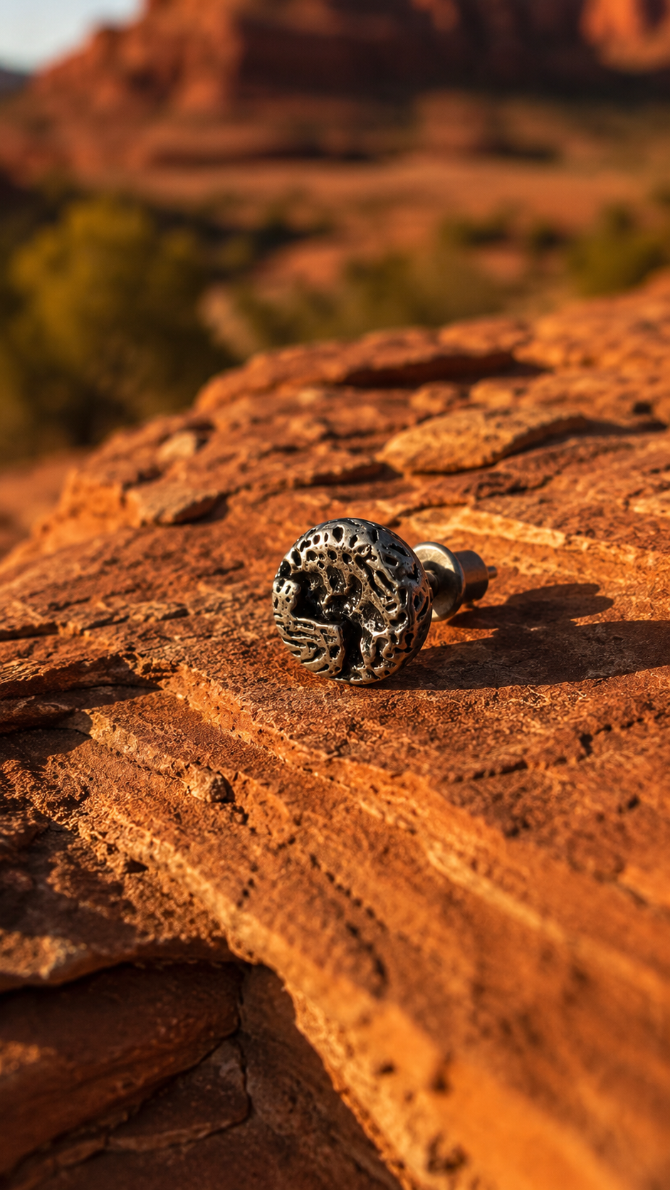 Mountain Stud Earrings | 925 Sterling Silver | Rock Climbing Jewelry