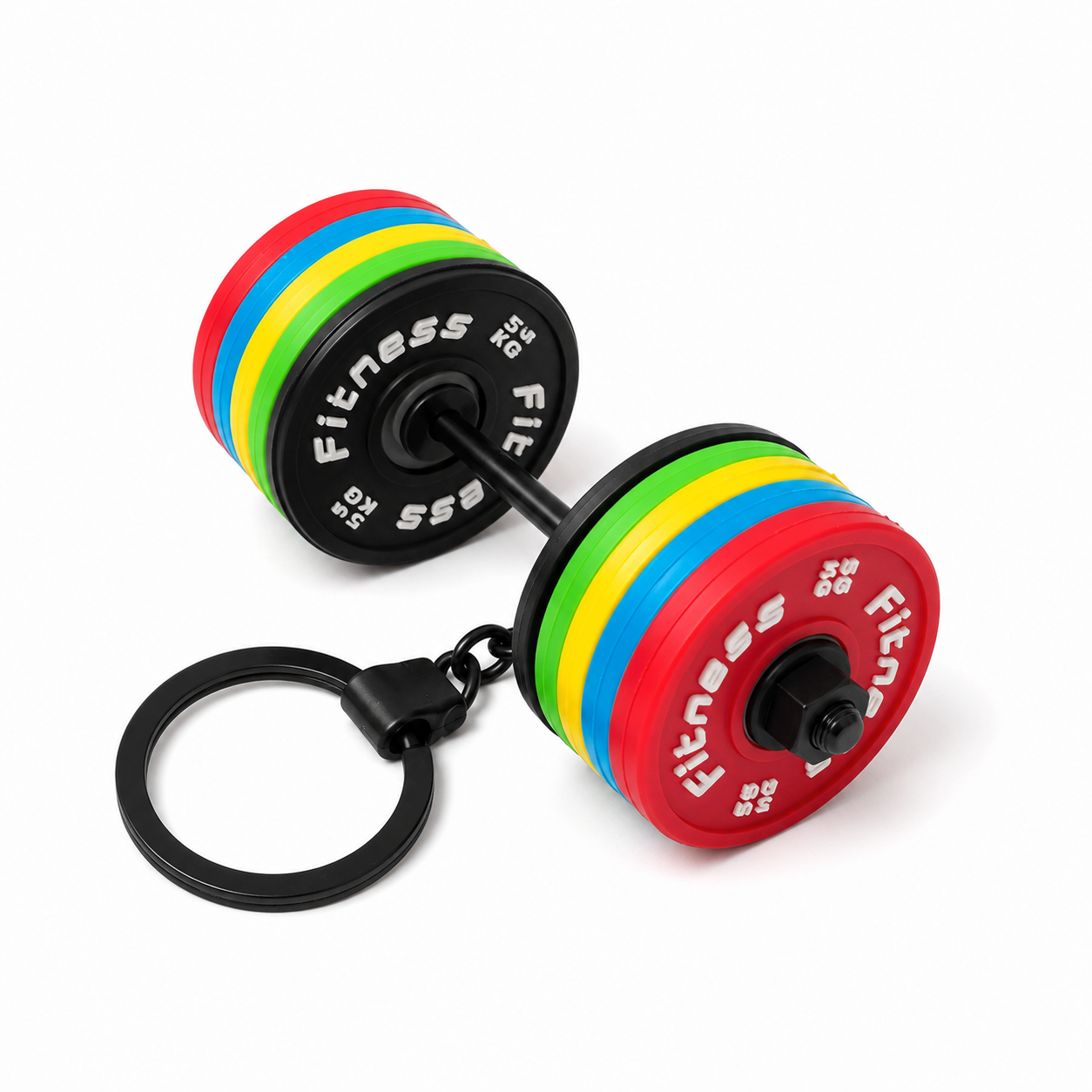 Mini Barbell Keychain | Gym Gift | Weightlifting Accessory
